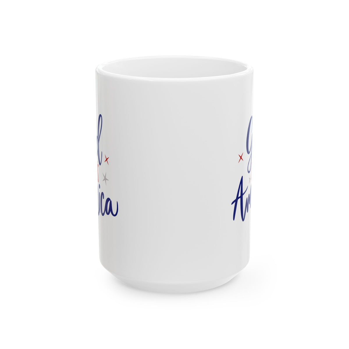 4th of July Mug - God Bless America Patriotic