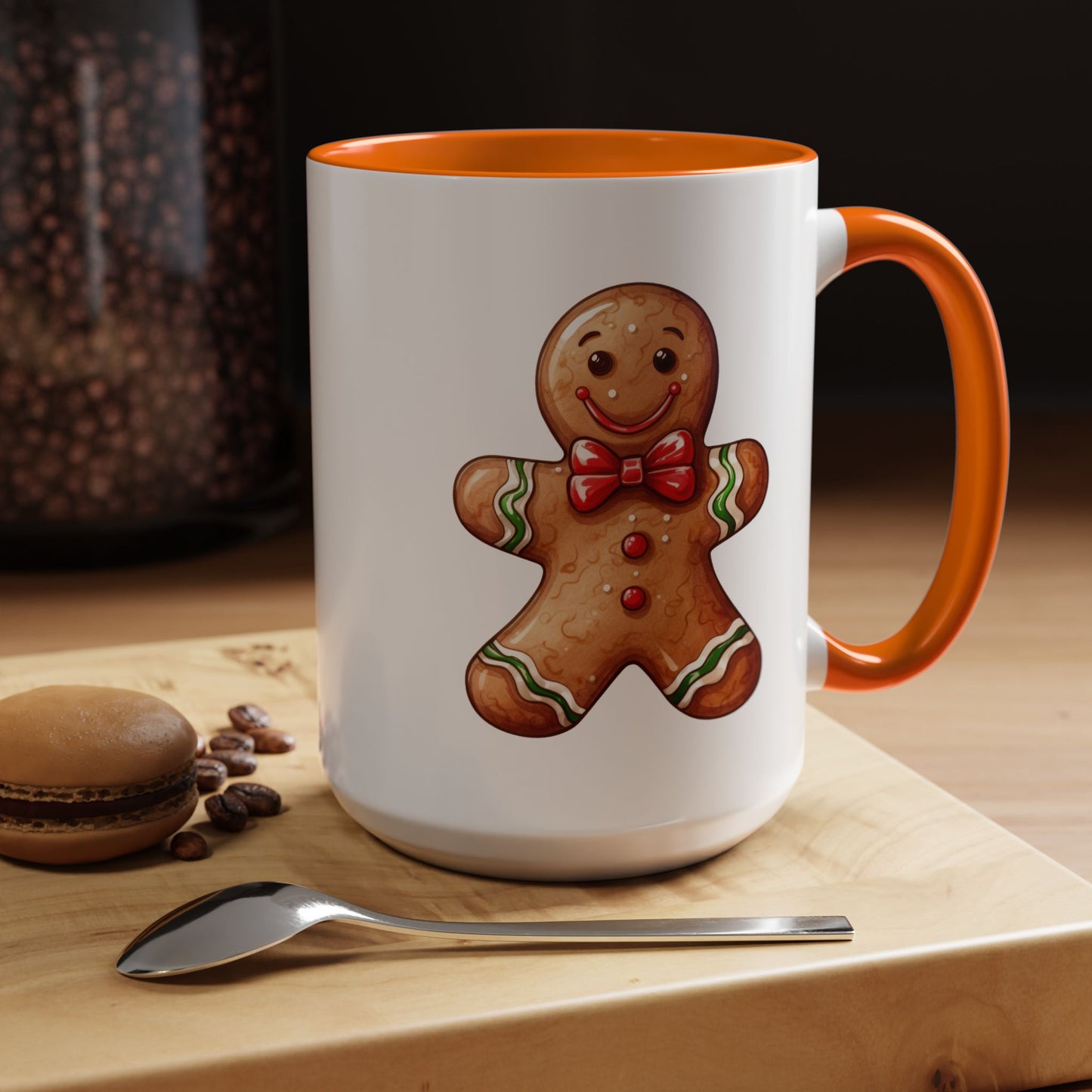 Christmas Mug - Smiling Gingerbread Man
