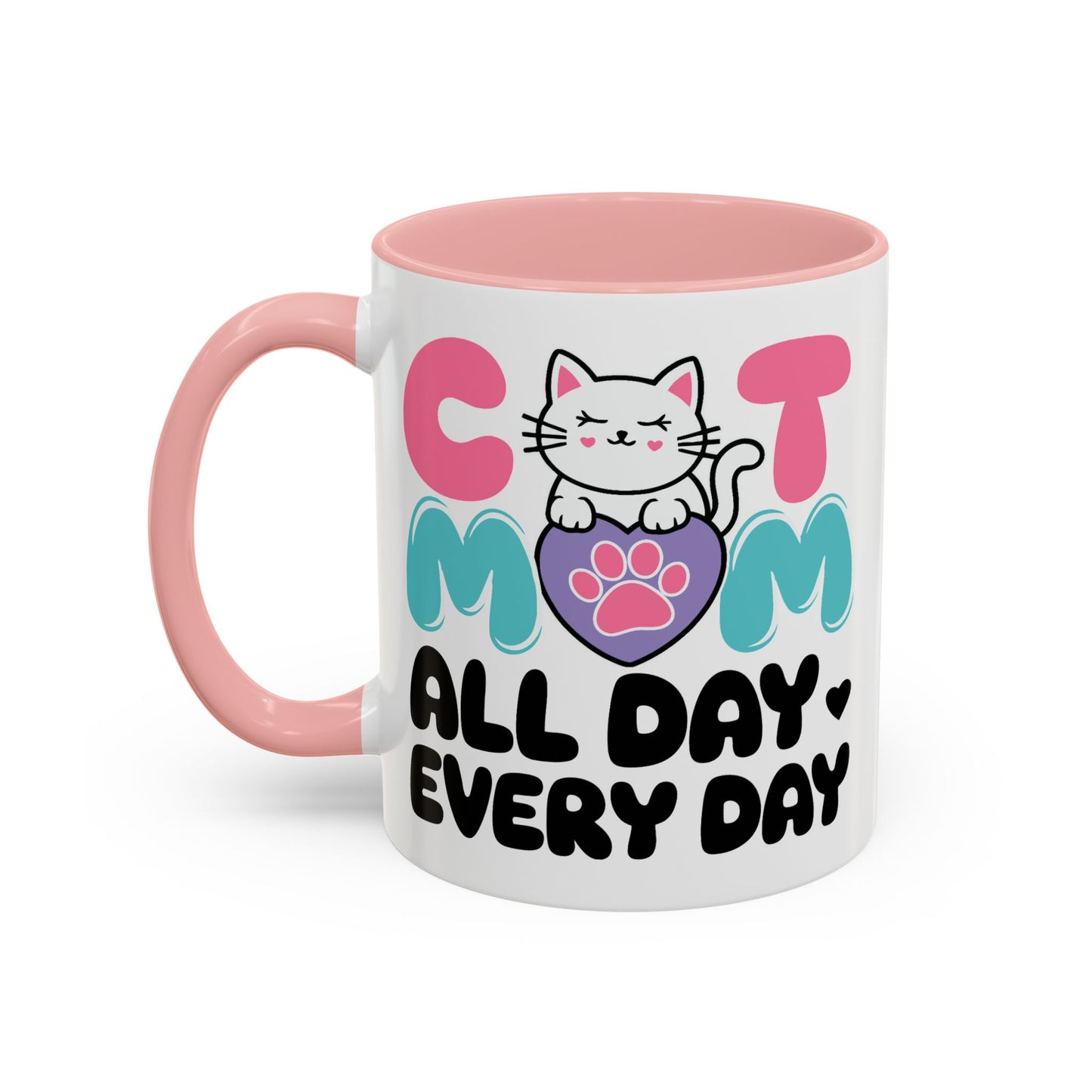 Animal Mug - Cat Mom All Day