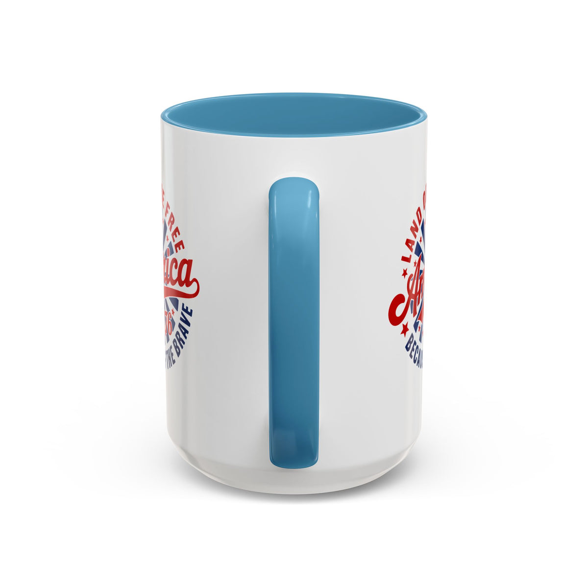 4th of July Mug - America 1776 Land of the Free