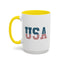 4th of July Mug - USA American Flag