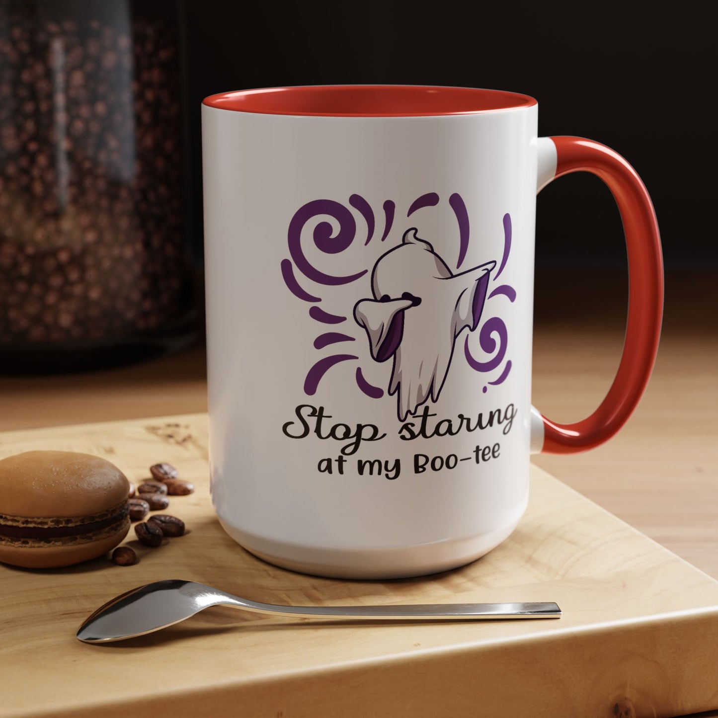 Humor Mug - Stop Staring at My Boo-tee