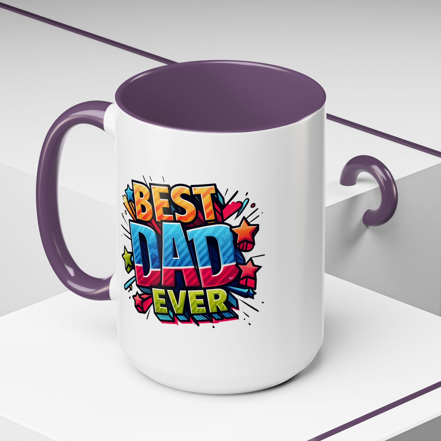 Father's Day Mug - Best Dad Ever Comic