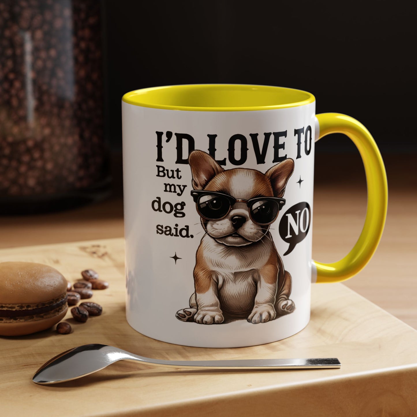 Animal Mug - I'd Love To But My Dog Said No
