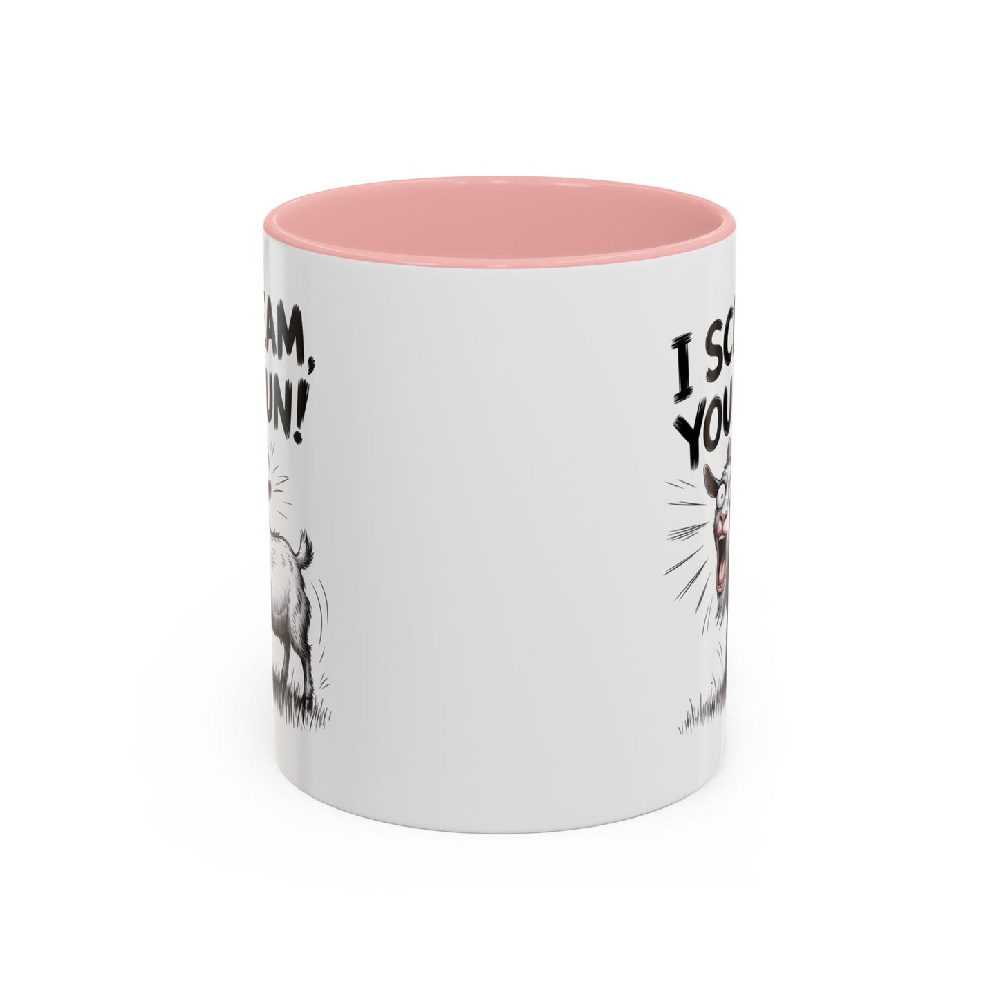 Humor Mug - I Scream, You Run