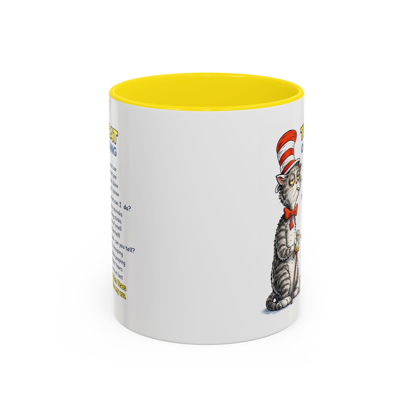Humor Mug - The Cat Of Aging