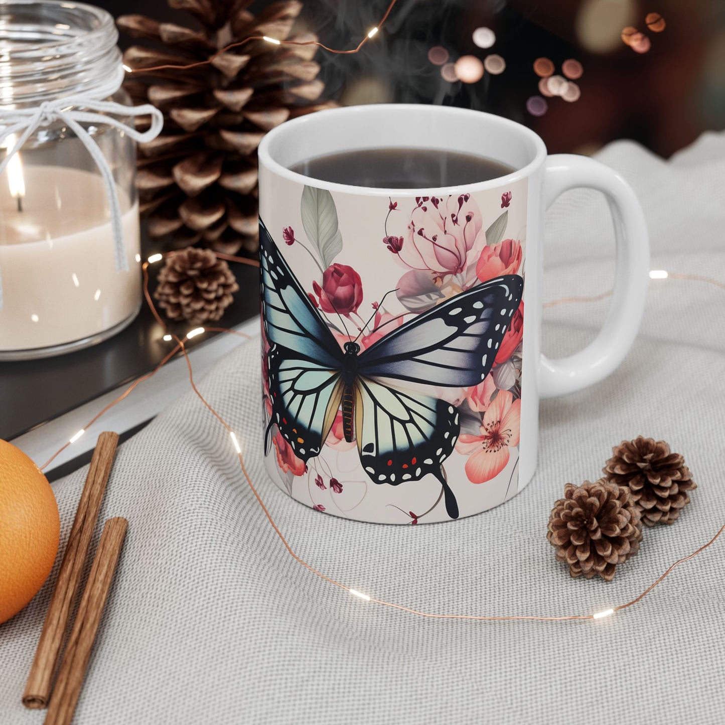 Artistic Mug - Colorful Butterfly 2