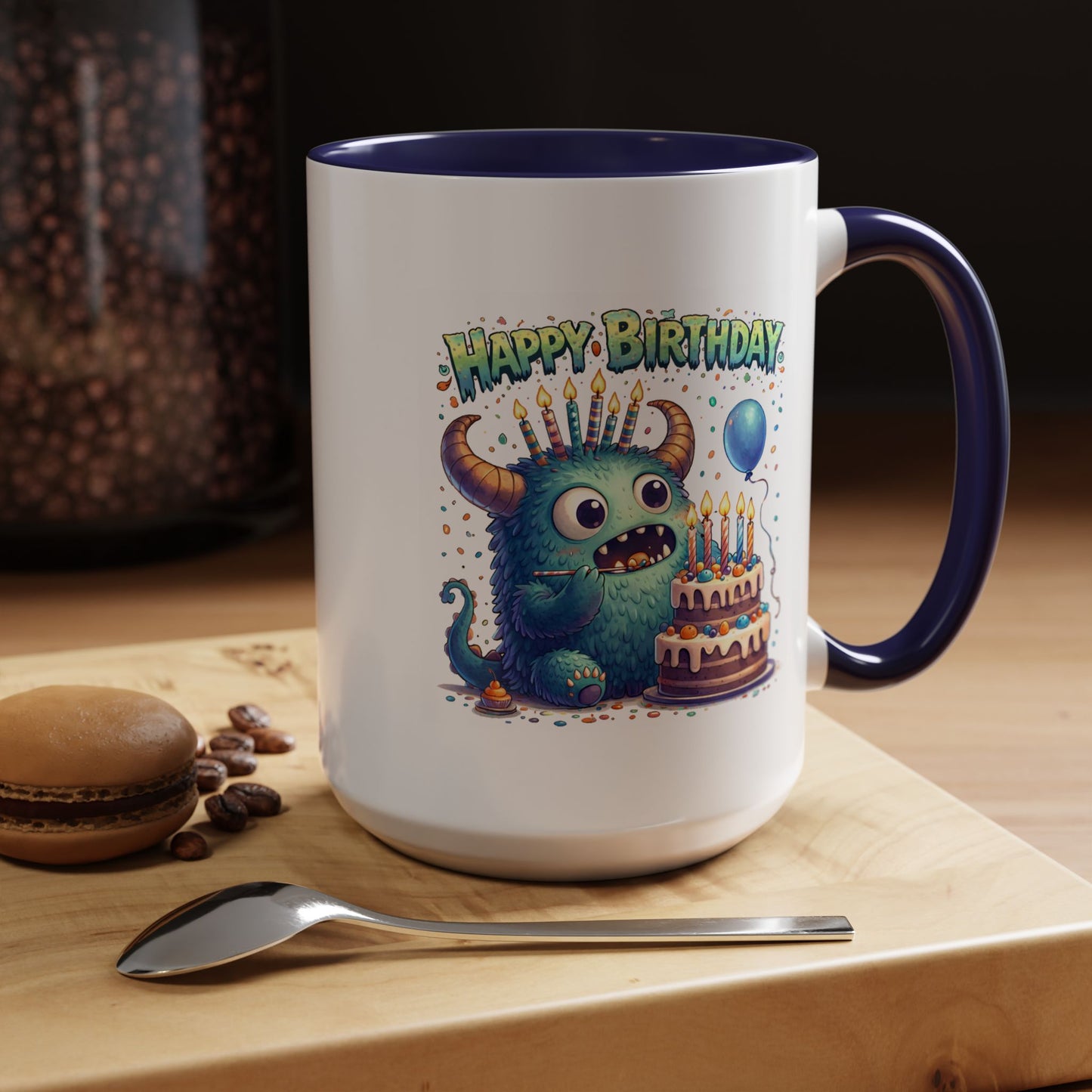 Birthday Mug - Monster Cake