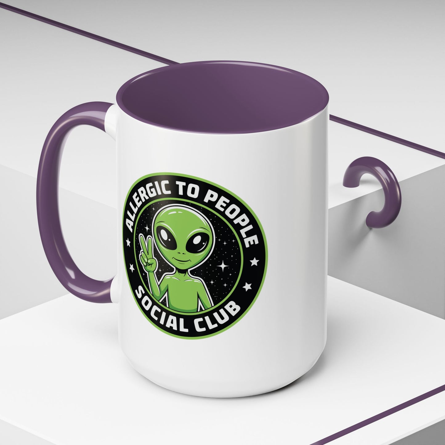 Alien Mug - Allergic To People