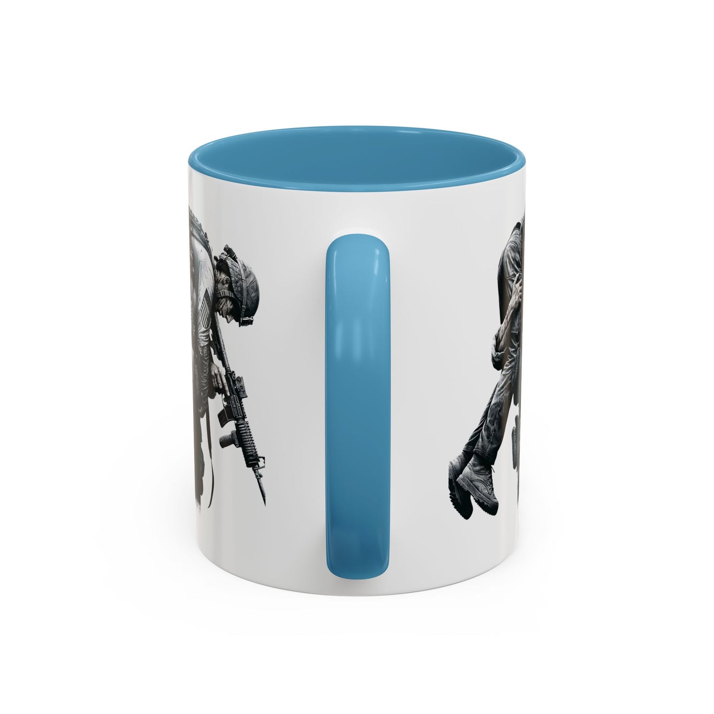 4th of July Mug - American Combat Soldiers
