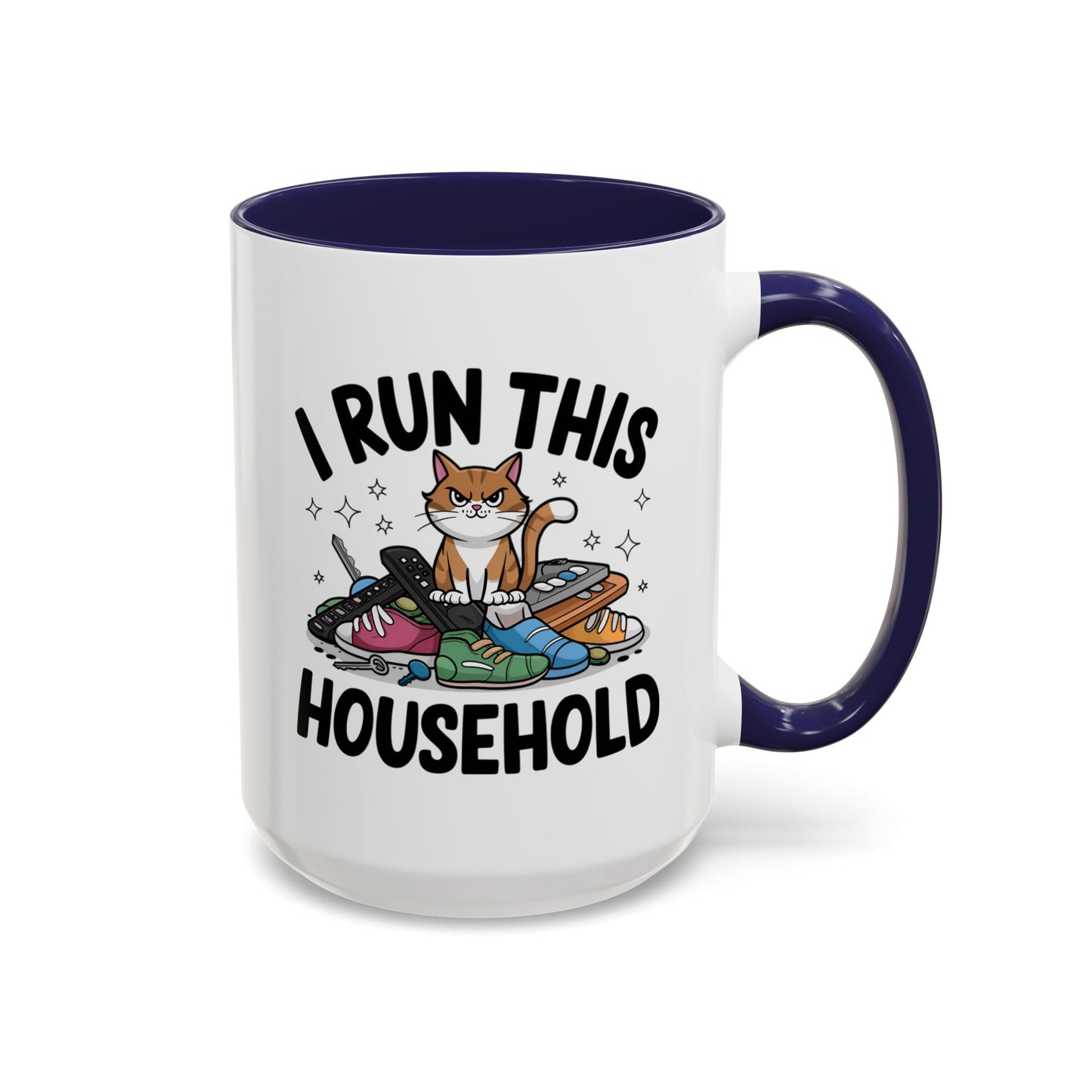 Animal Mug - I Run This Household