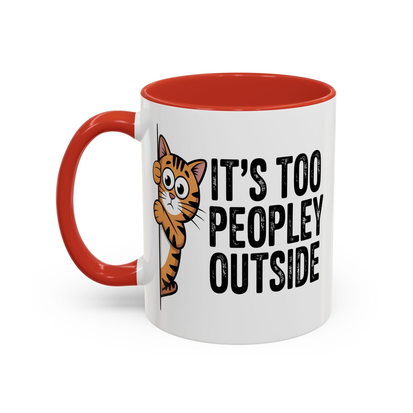 Animal Mug - It's Too Peopley Outside