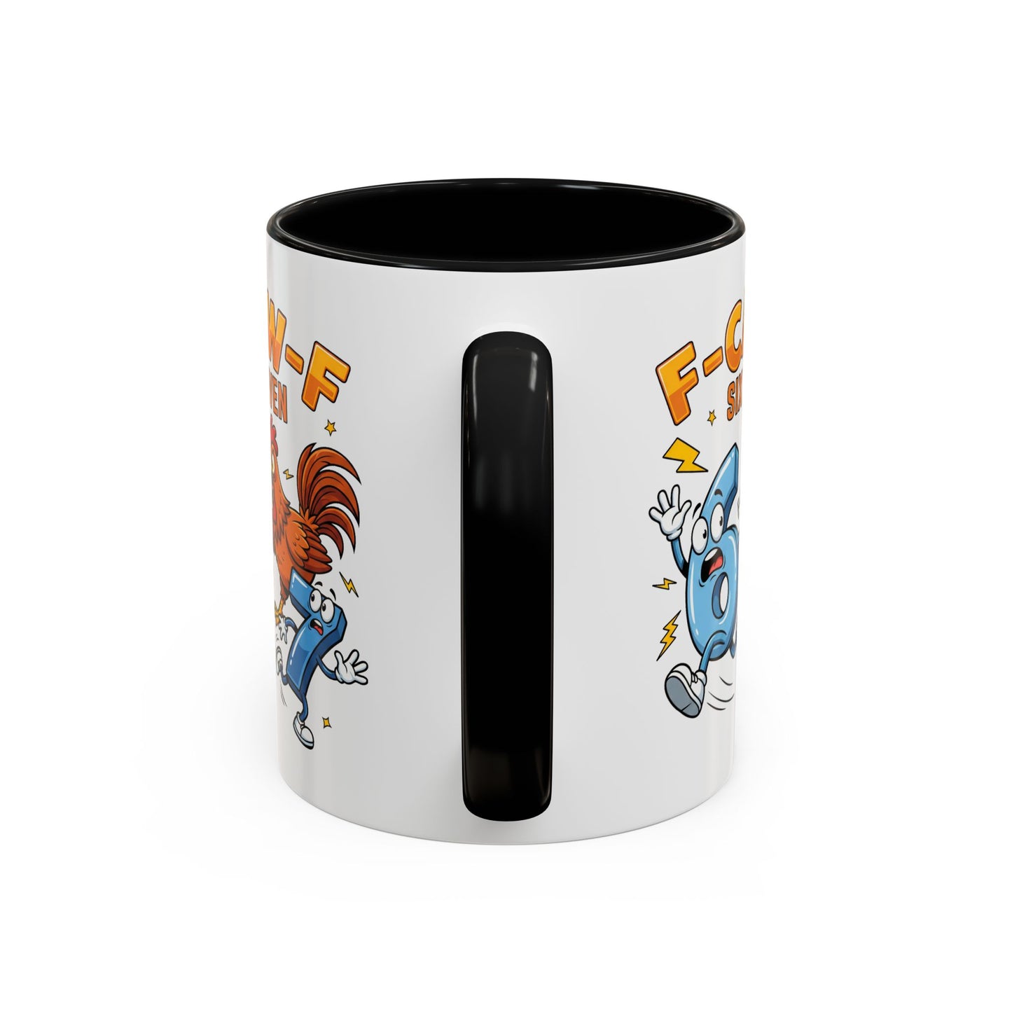 Humor Mug - F-CAW-F Six Seven