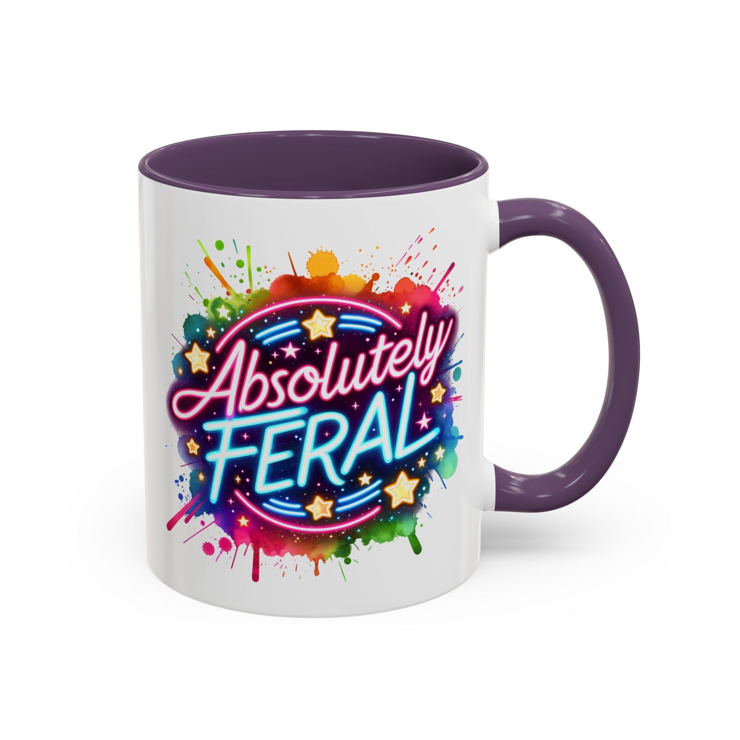 Humor Mug - Absolutely Feral