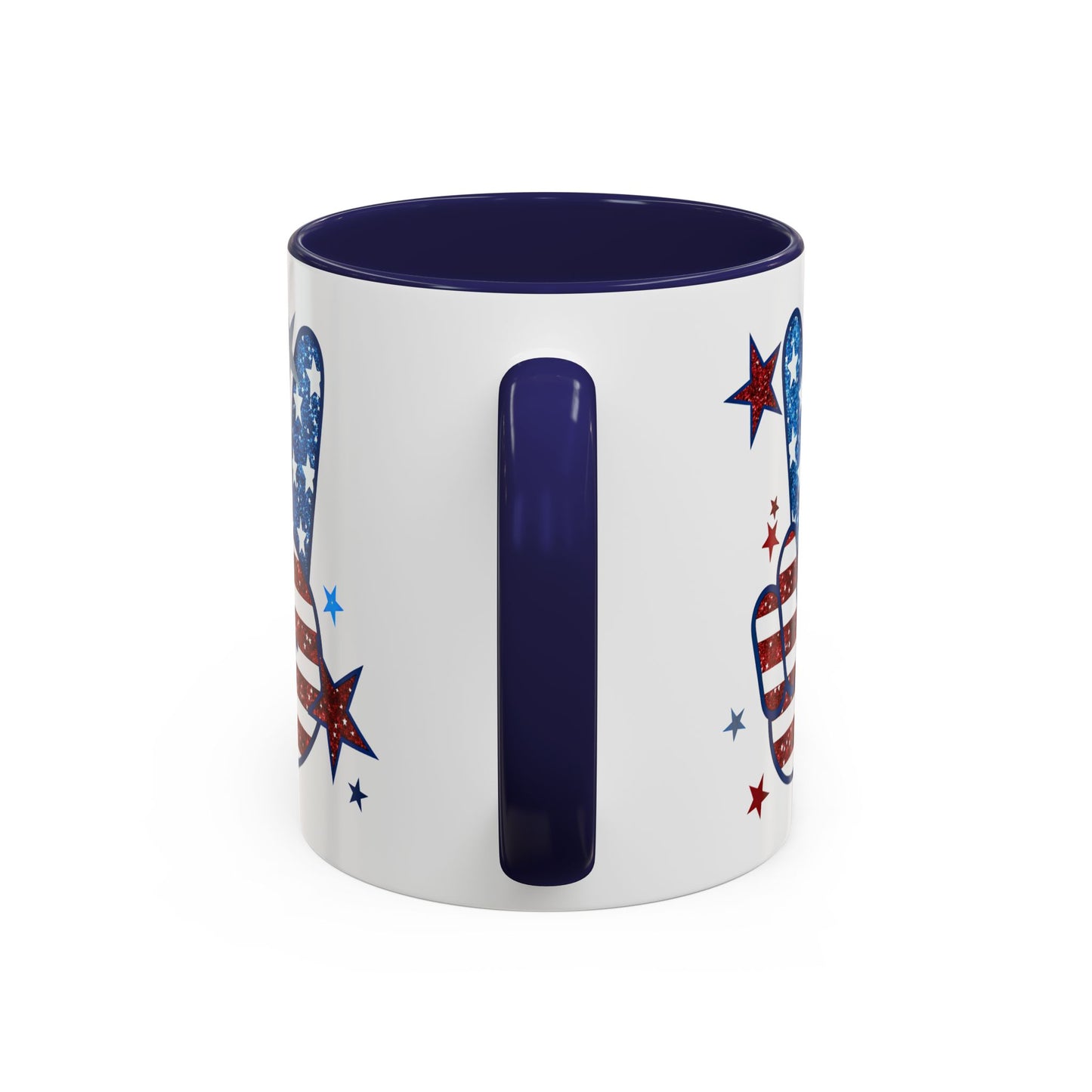 4th of July Mug - America Peace Sign