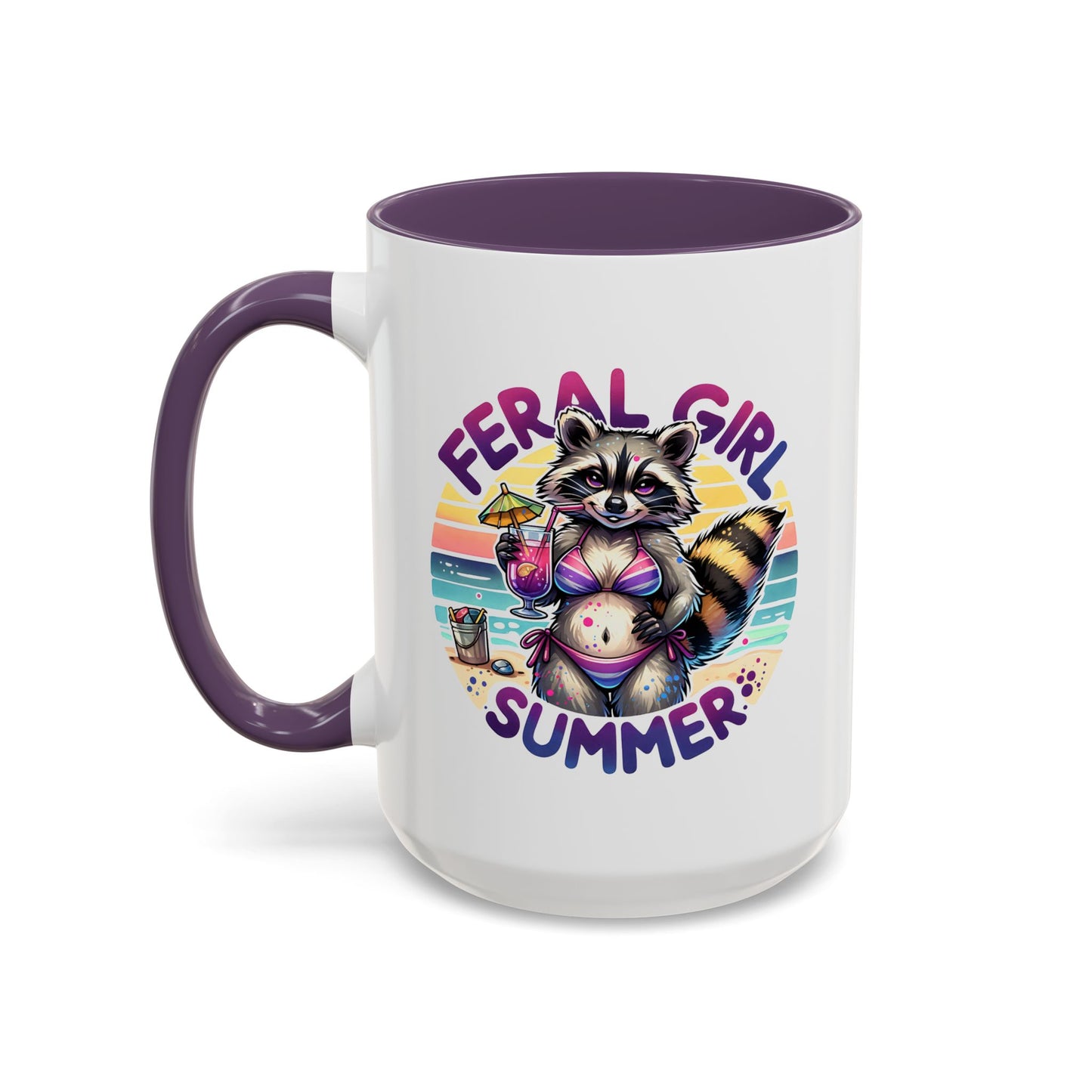 Humor Mug - Feral Girl Summer