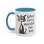 Humor Mug - Strong Coffee Brightens Your Mood