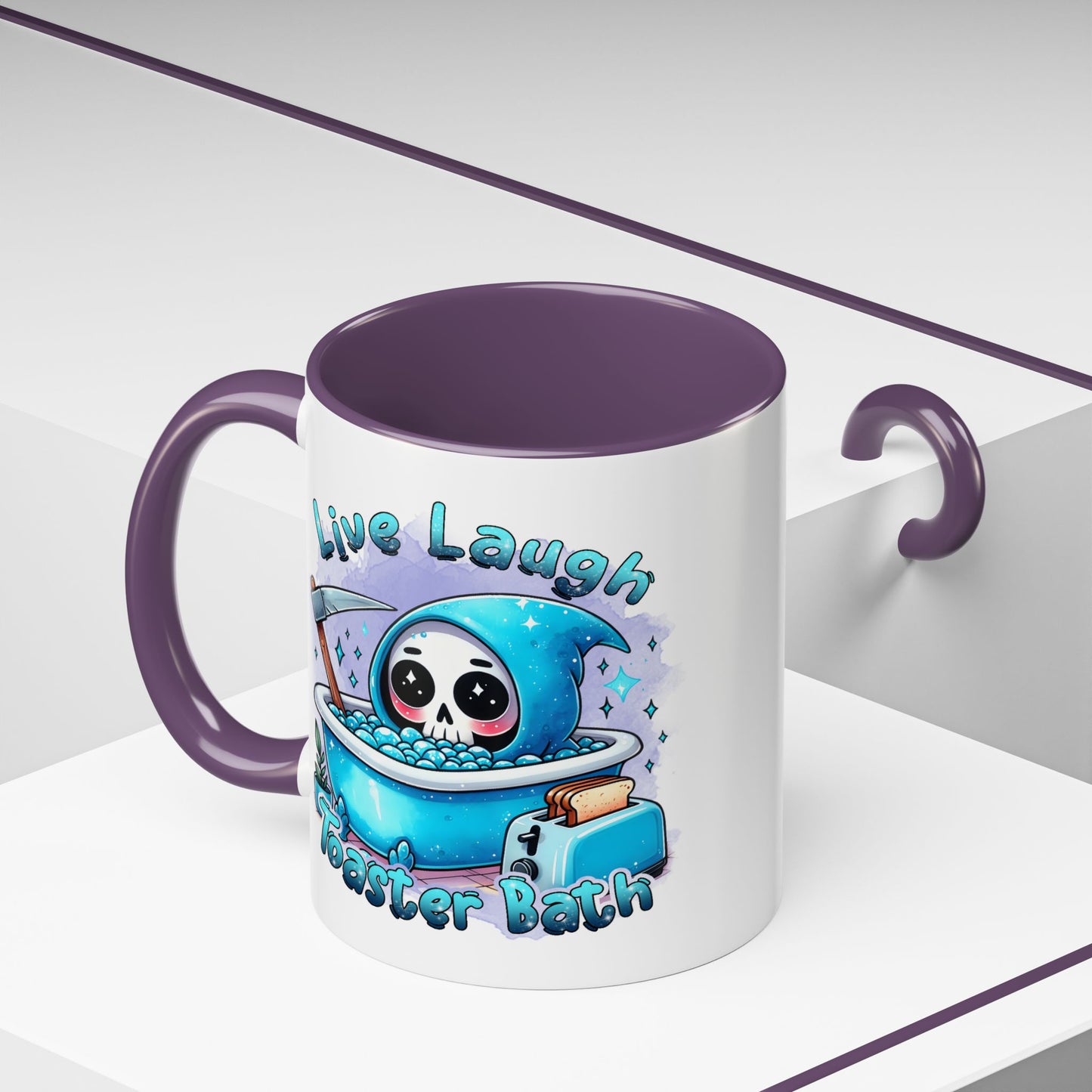 Adult Mug - Live Laugh Toaster Bath