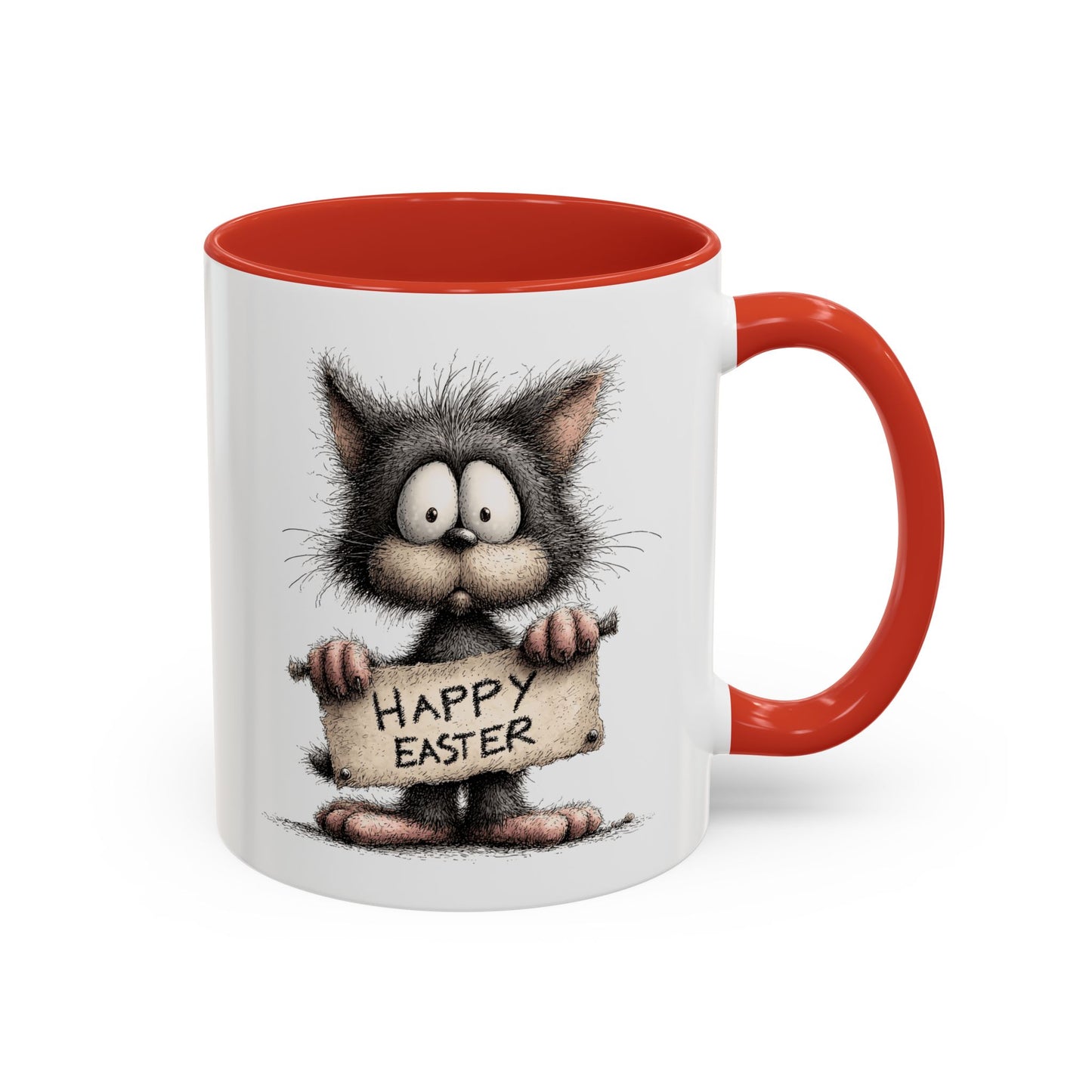 Easter Mug - Happy Easter Cat