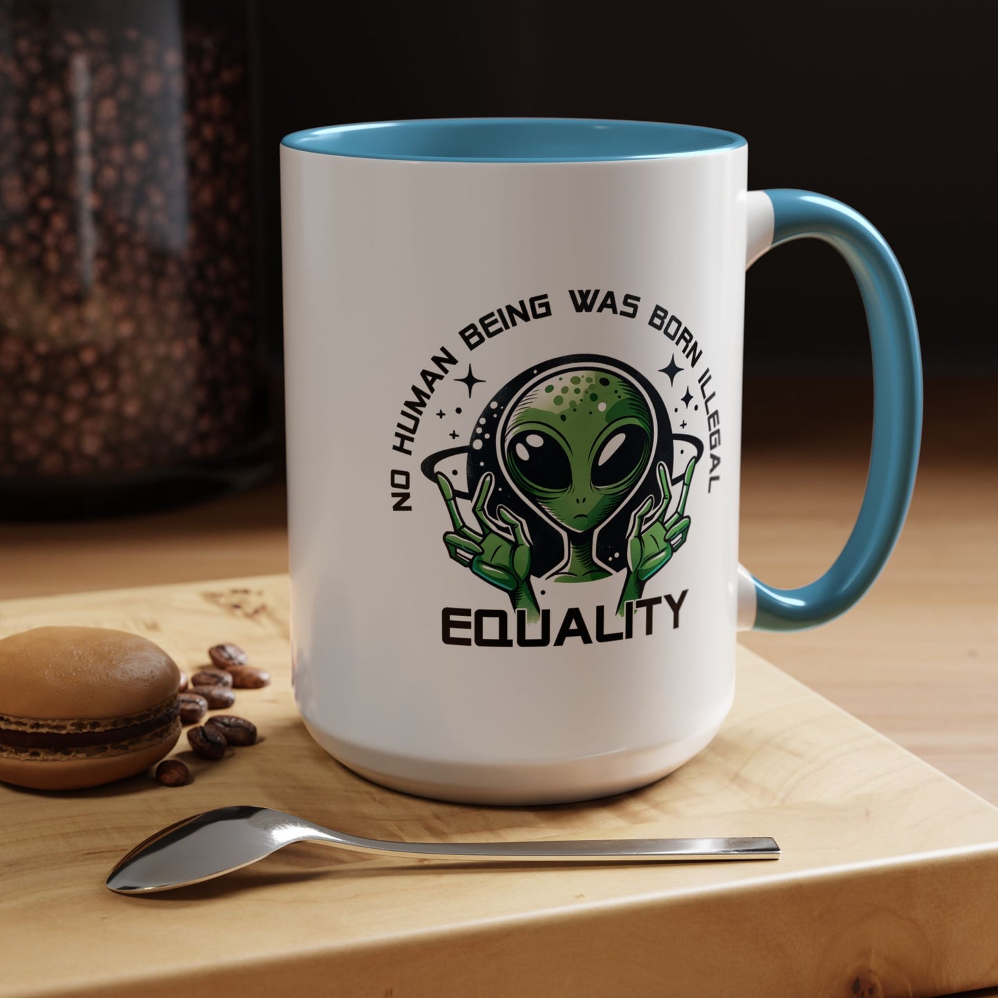Alien Mug - No Human Being