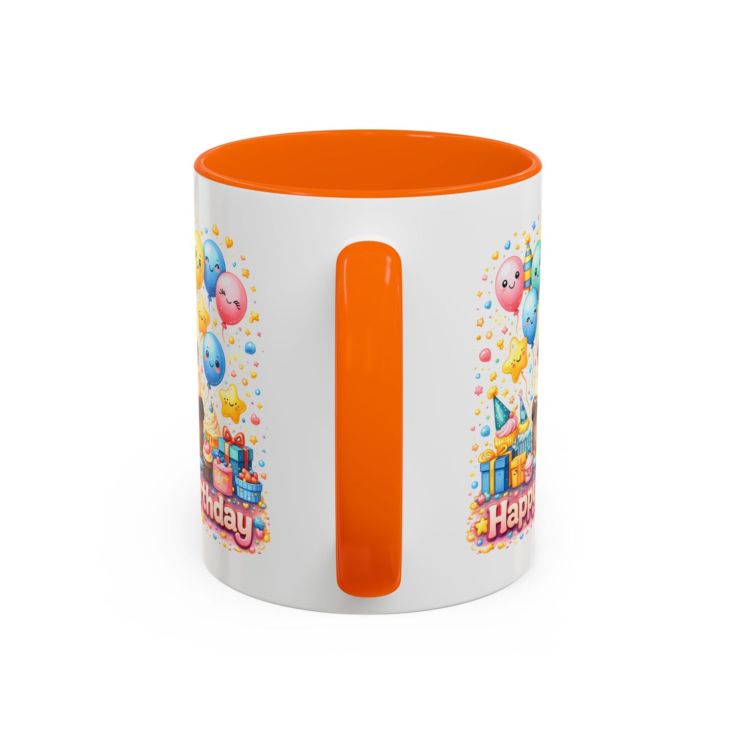 Birthday Mug - Cake and Balloons