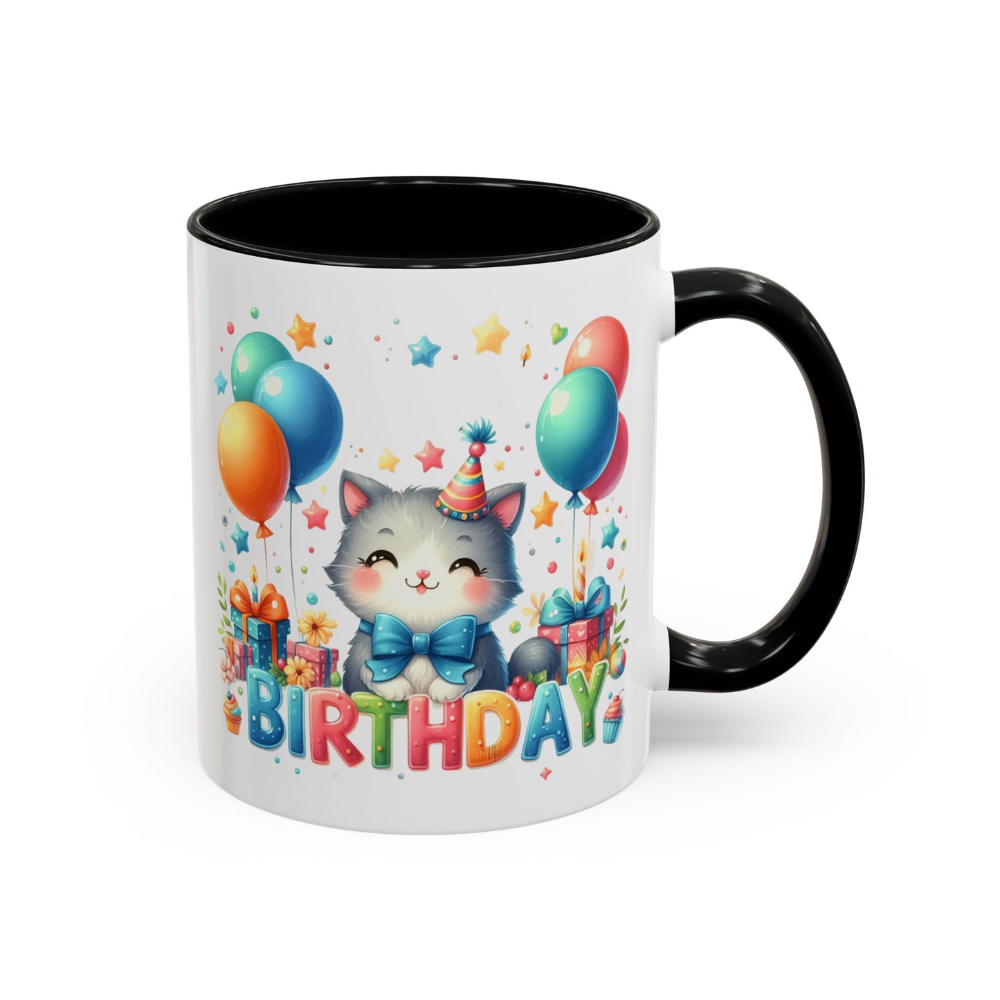 Birthday Mug - Birthday Kitty