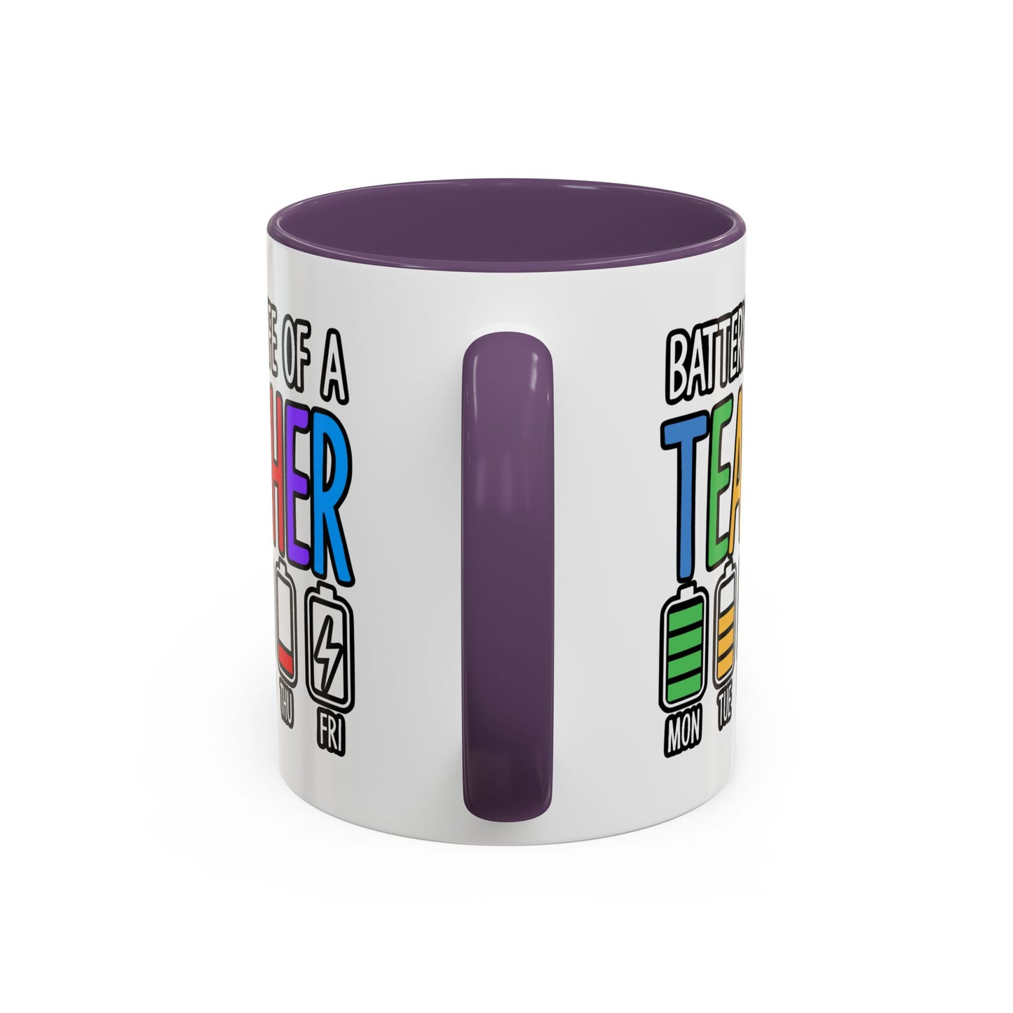 Office Mug - Battery Life of a Teacher