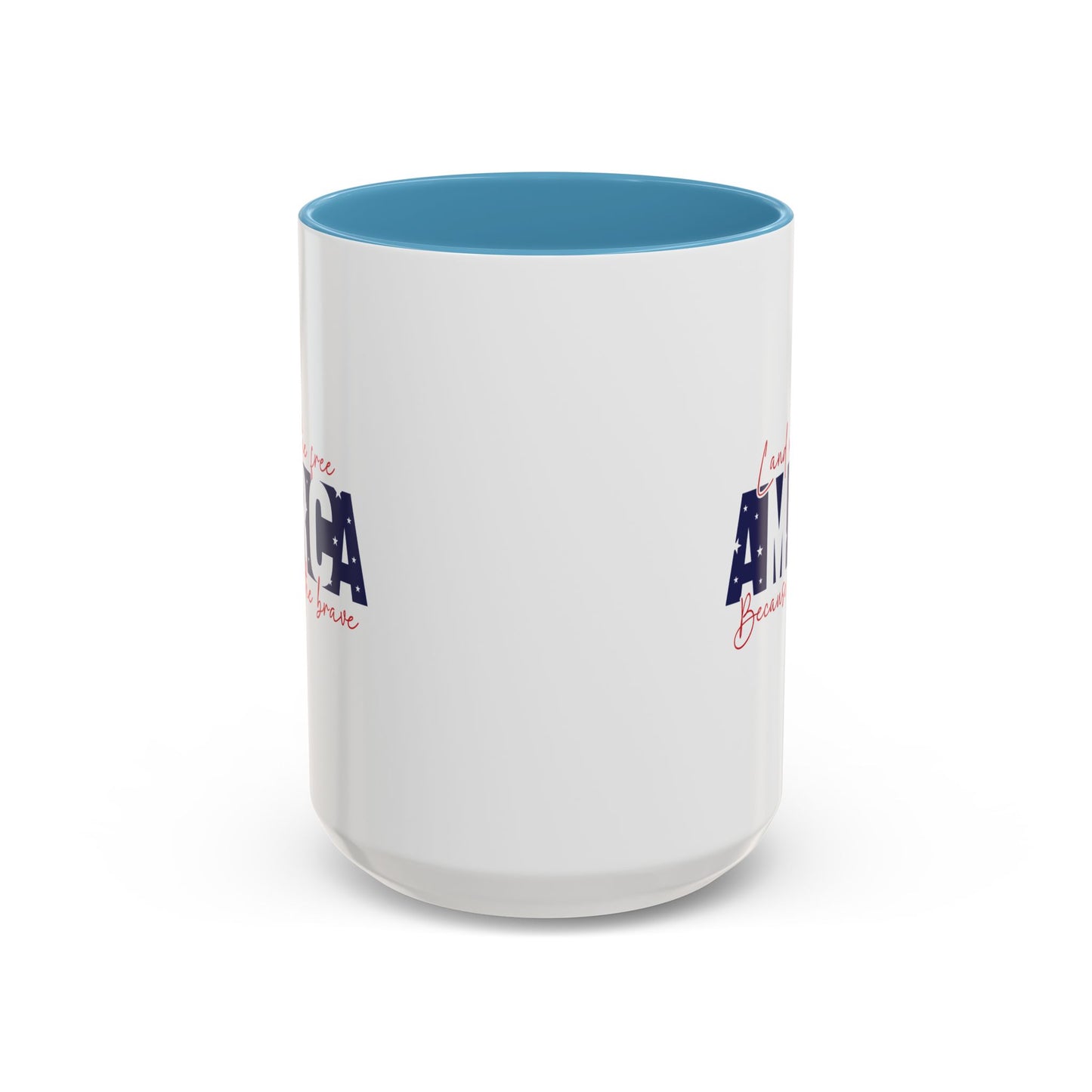 4th of July Mug - American Land of the Free Stars