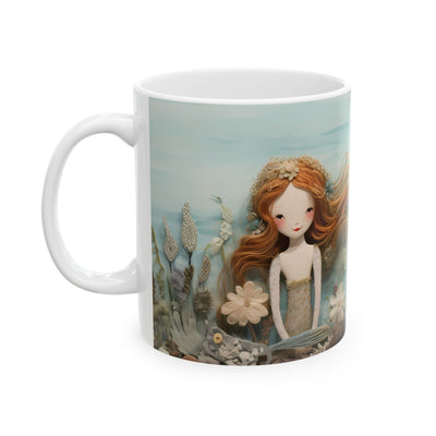 Artistic Mug - Felted Undersea