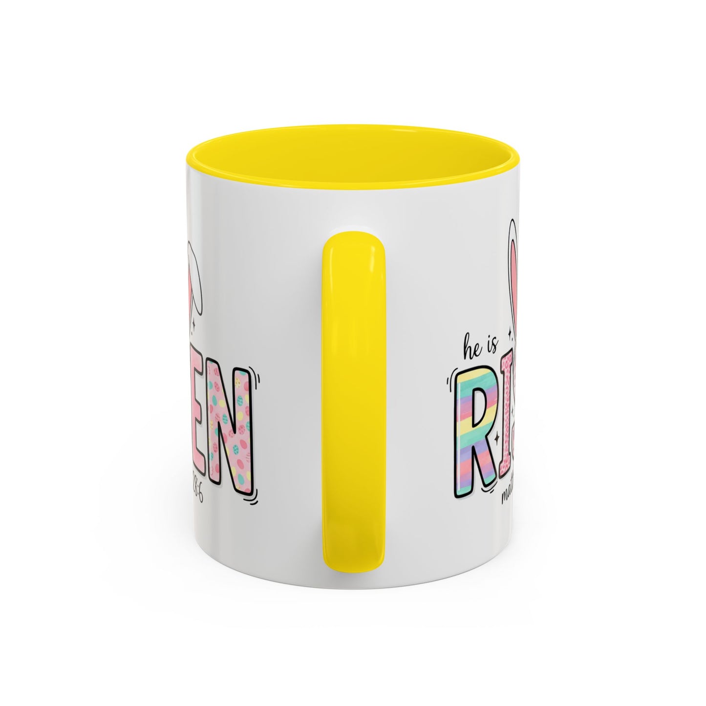 Easter Mug - He Is Risen Bunny