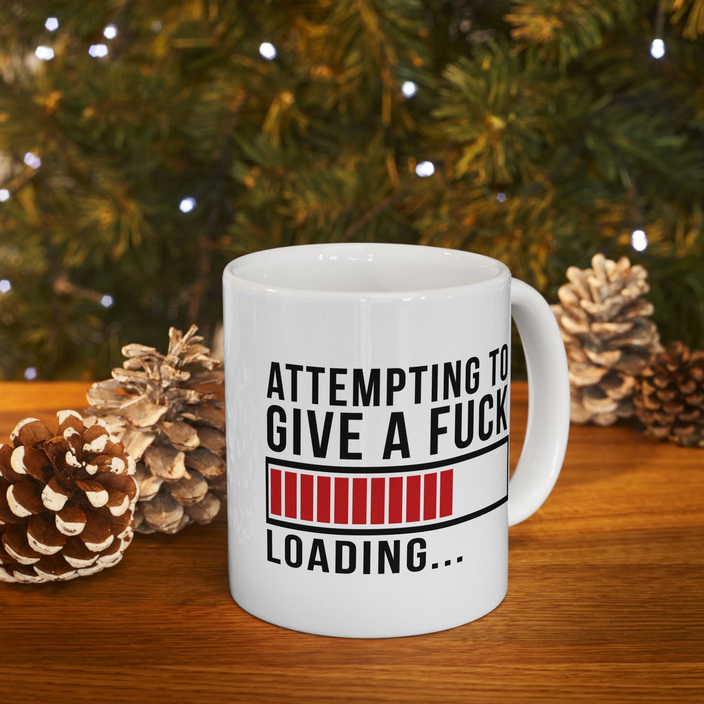 Adult Mug - Attempting To Give A Fuck