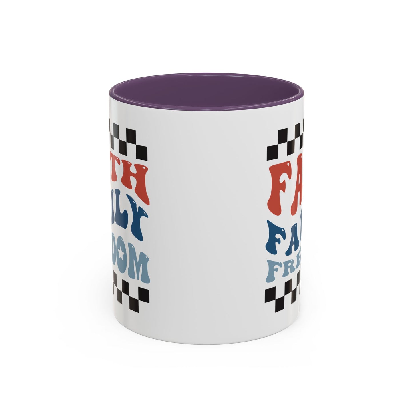 4th of July Mug - Faith Family Freedom