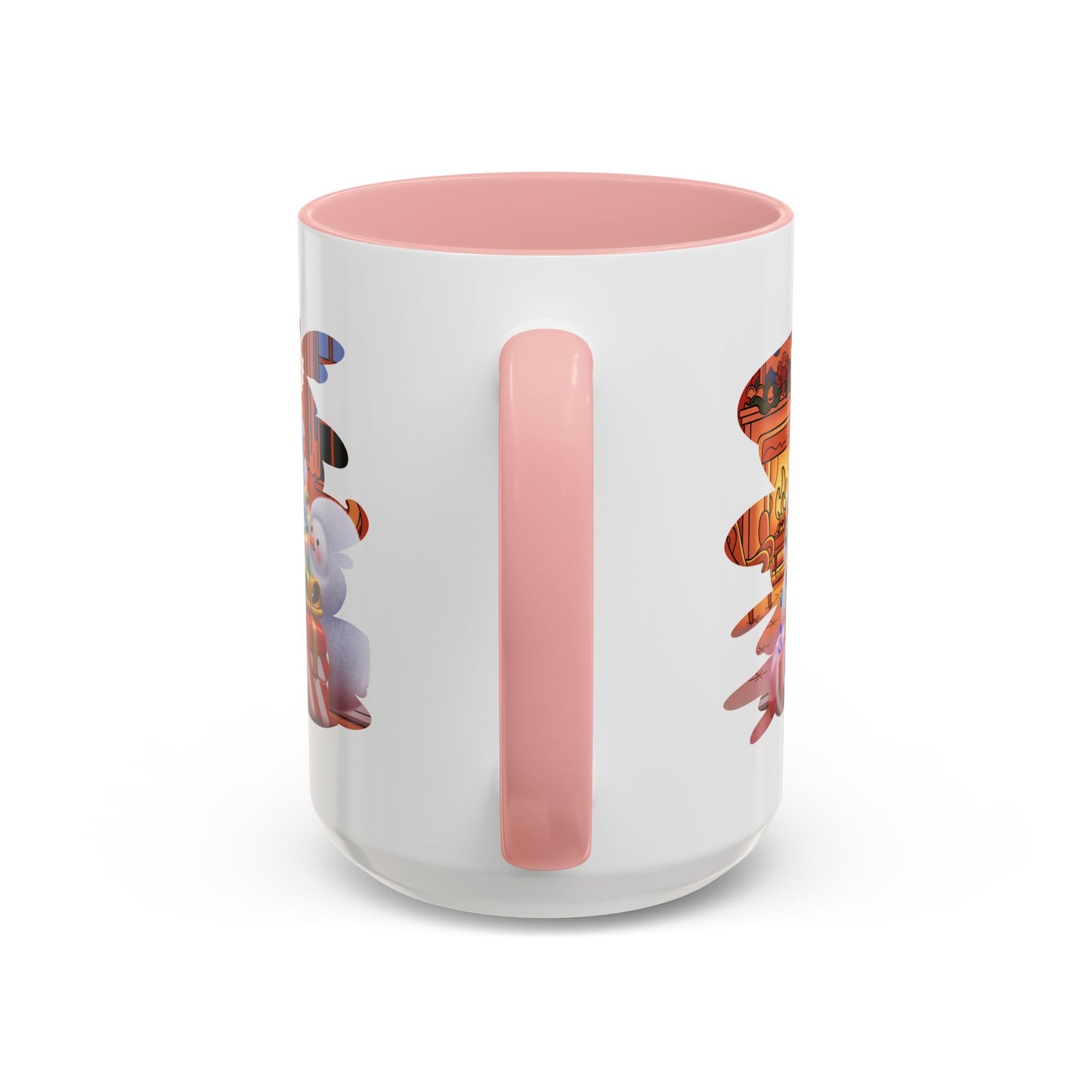 Christmas Mug - Snowman Tree Presents Fireplace