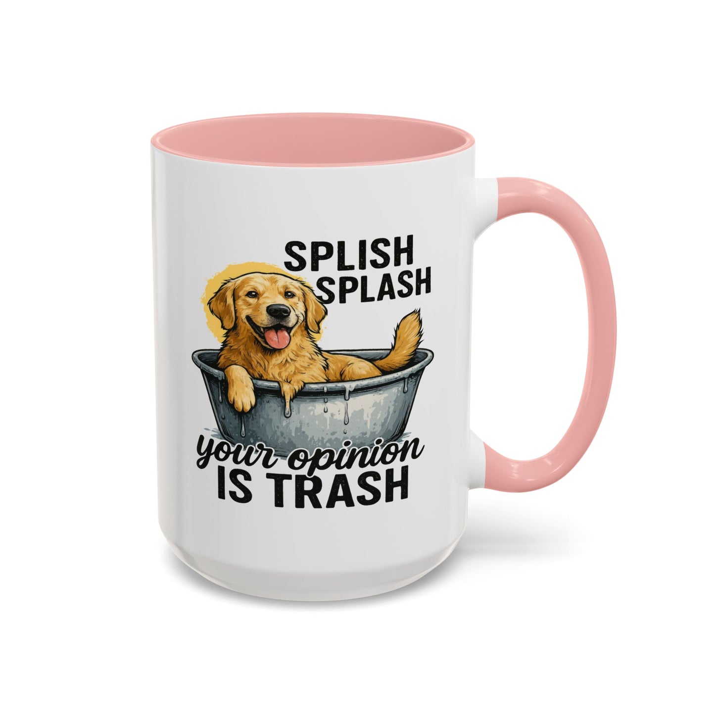 Animal Mug - Splish Splash Your Opinion Is Trash