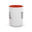 4th of July Mug - USA EST 1776 Floral