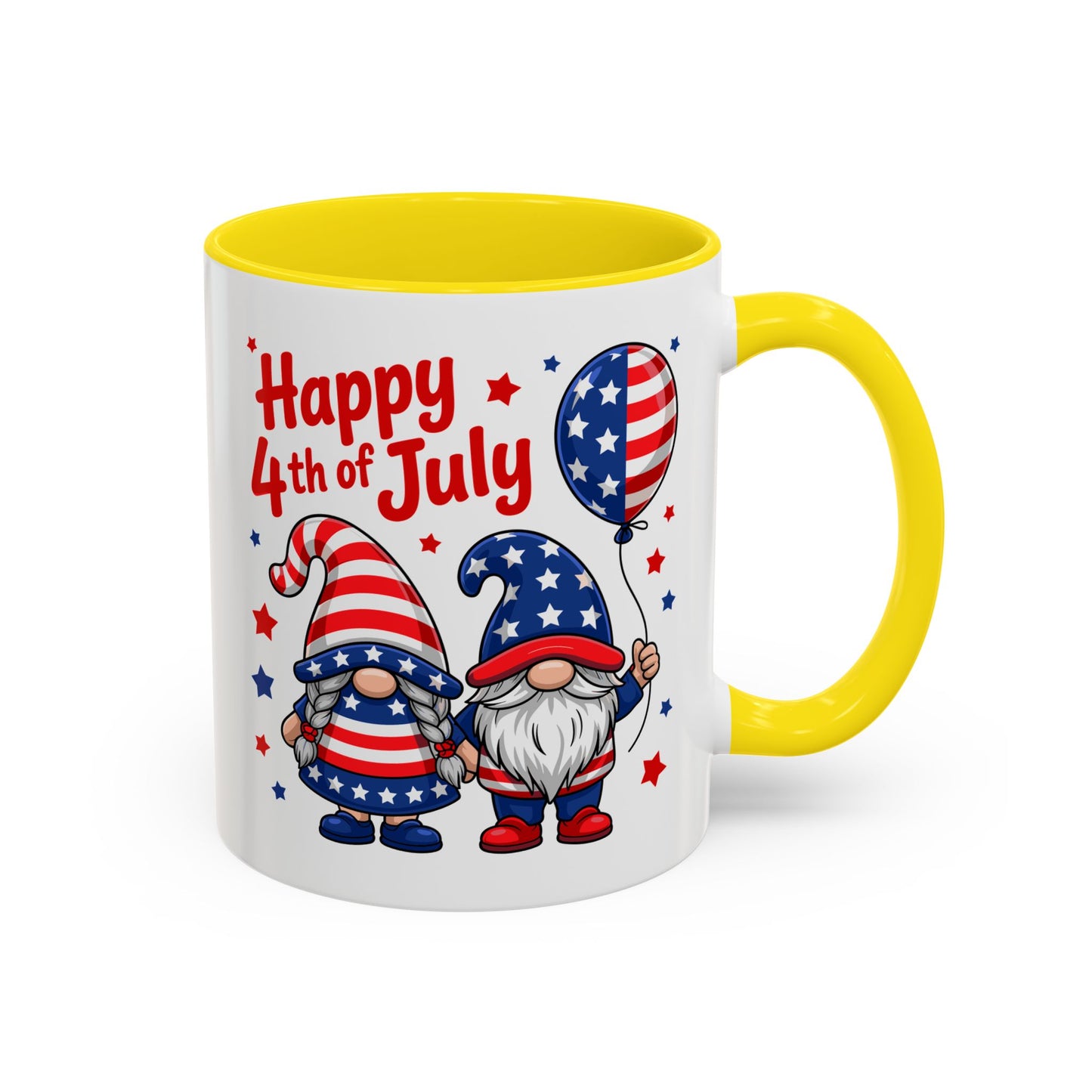 4th of July Mug - Happy 4th of July Gnomes