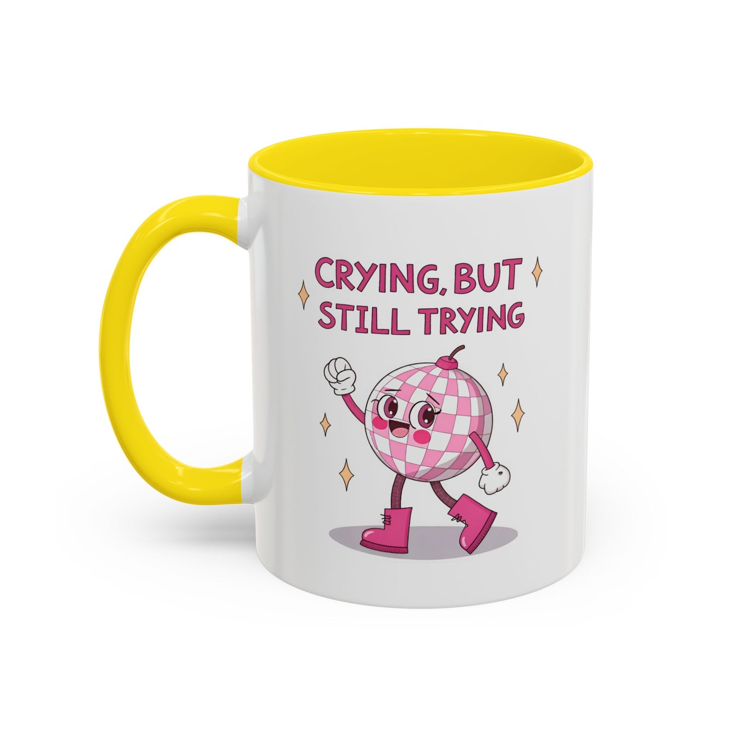 Wellness Mug - Crying But Still Trying