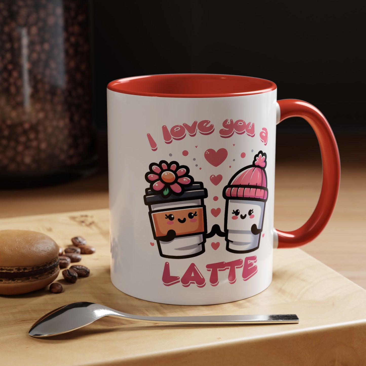 Anniversary Mug - I Love You a Latte Cute