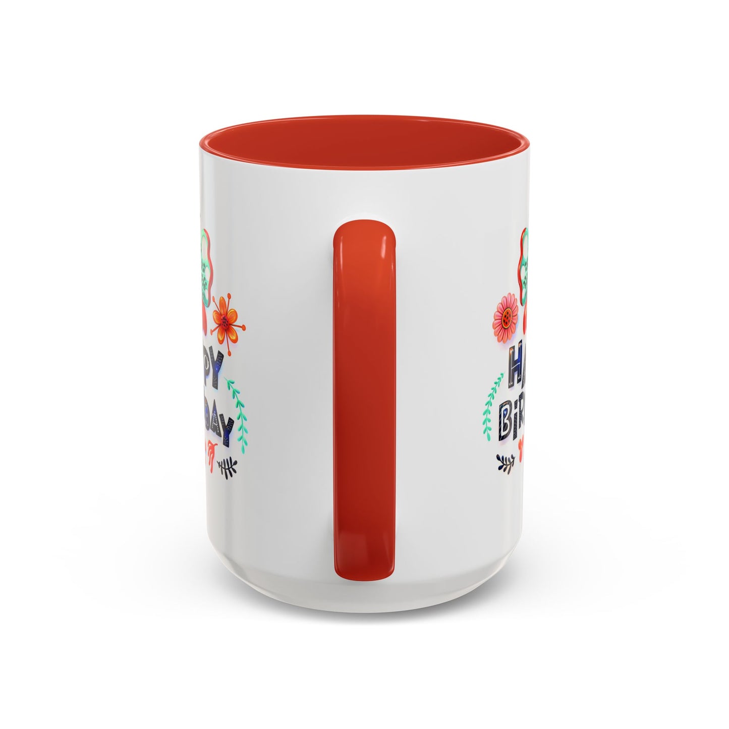 Birthday Mug - Butterfly Flowers