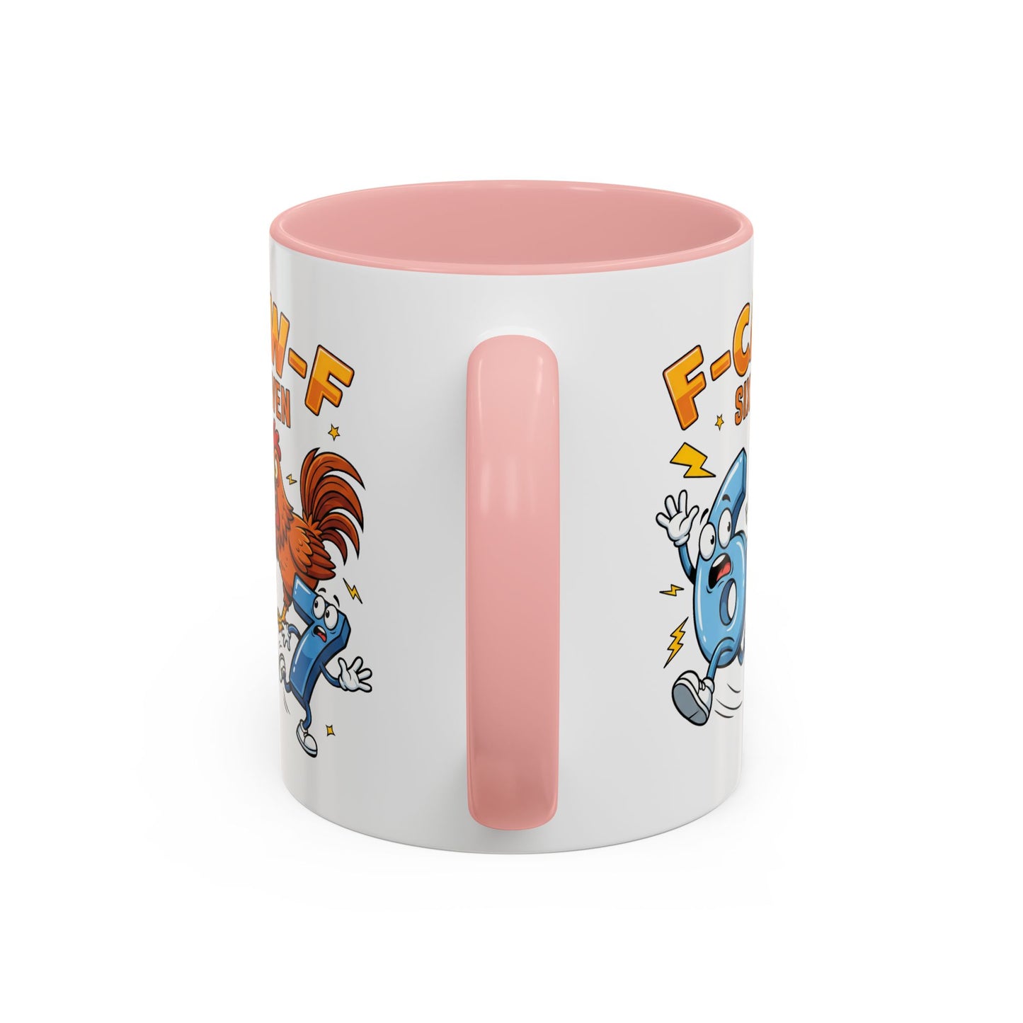 Humor Mug - F-CAW-F Six Seven