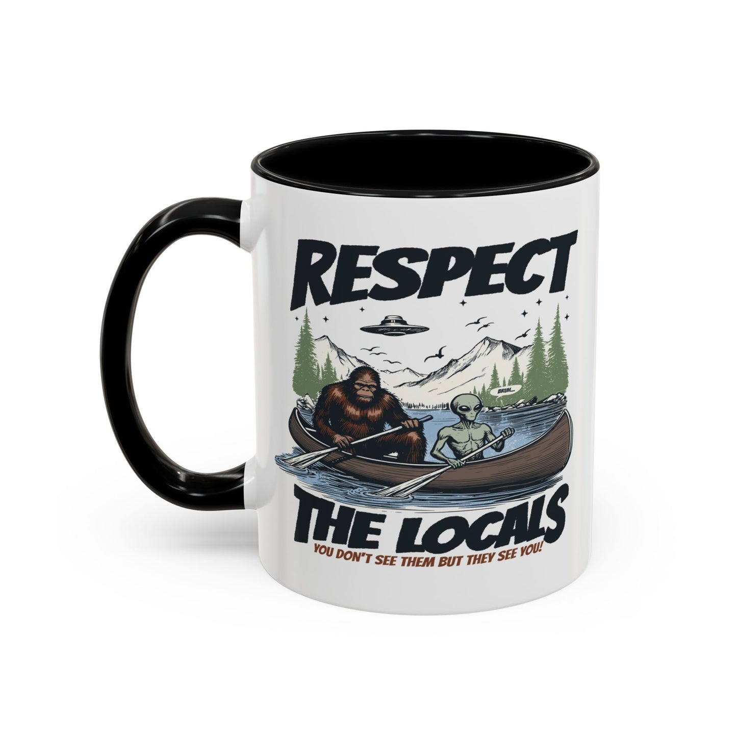 Alien Mug - Respect The Locals