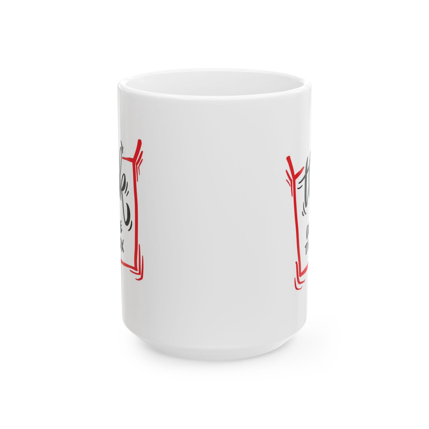 Motivation Mug - Think Outside The Box 1