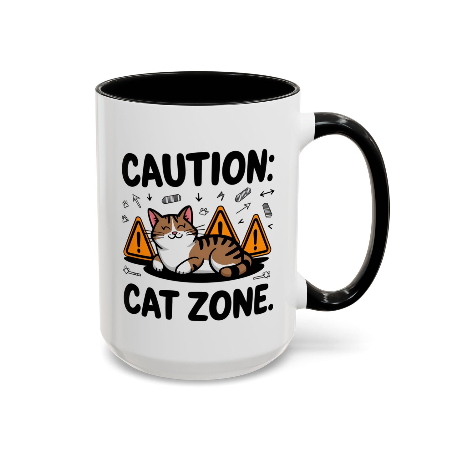 Animal Mug - Caution: Cat Zone