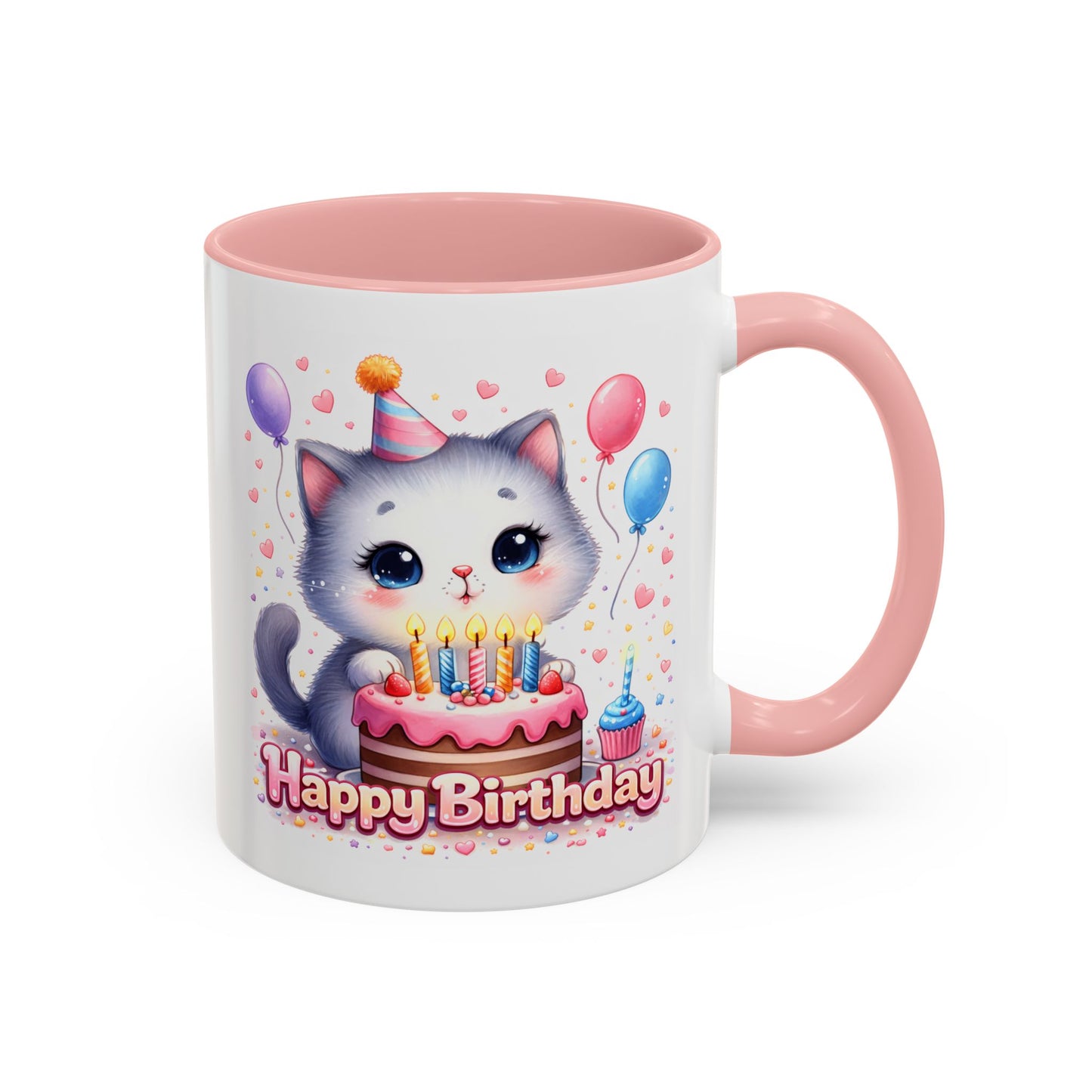 Birthday Mug - Birthday Kitty