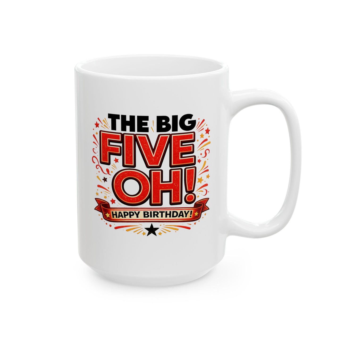Birthday Mug - The Big Five Oh!