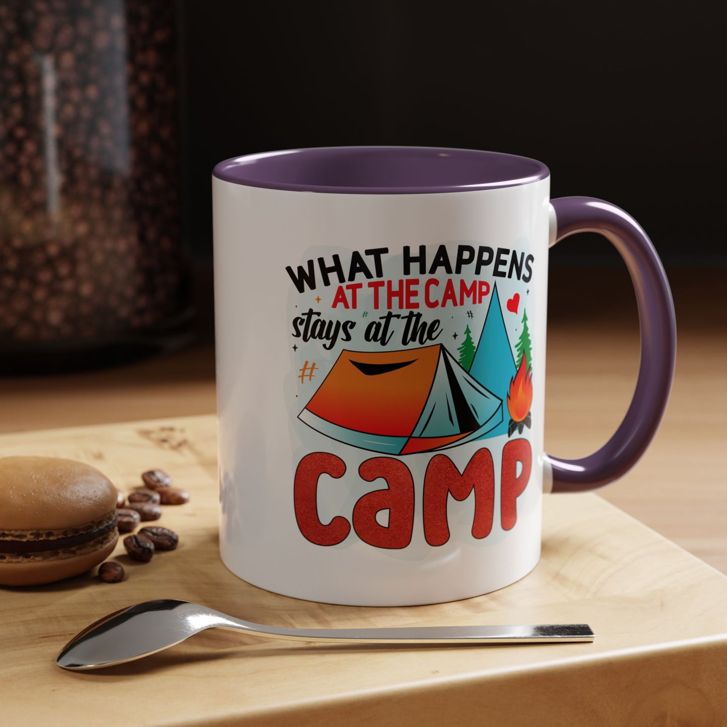 Adventure Mug - What Happens At The Camp