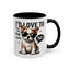 Animal Mug - I'd Love To But My Dog Said No