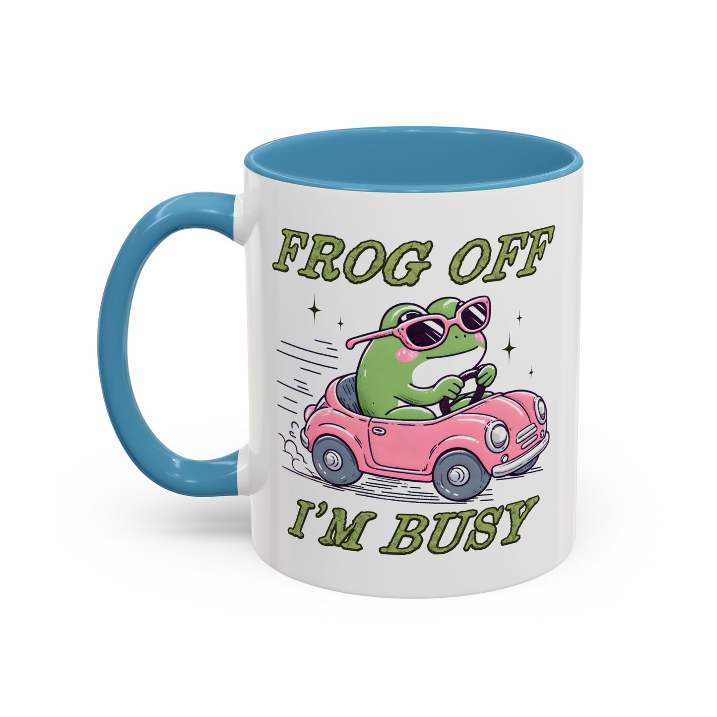 Humor Mug - Frog Off I'm Busy