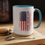 4th of July Mug - Happy Birthday America Flag