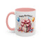 Birthday Mug - Happy Birthday Pink Ribbon Present